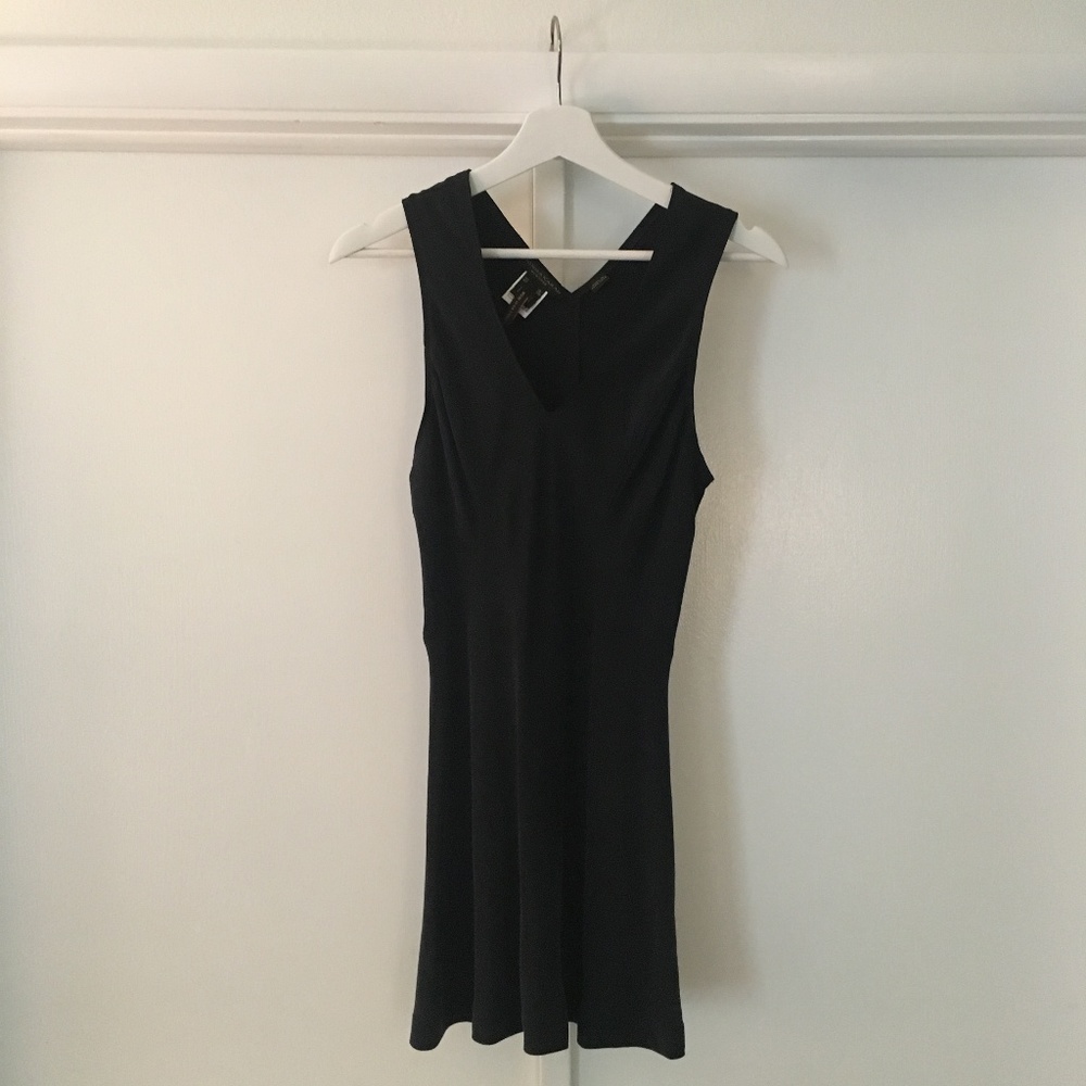 Vintage Donna Karan bias cut washed silk slip